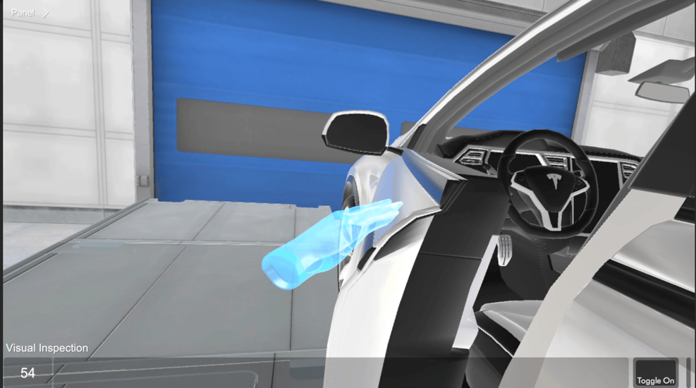 Pacelab WEAVR Door physics screenshot