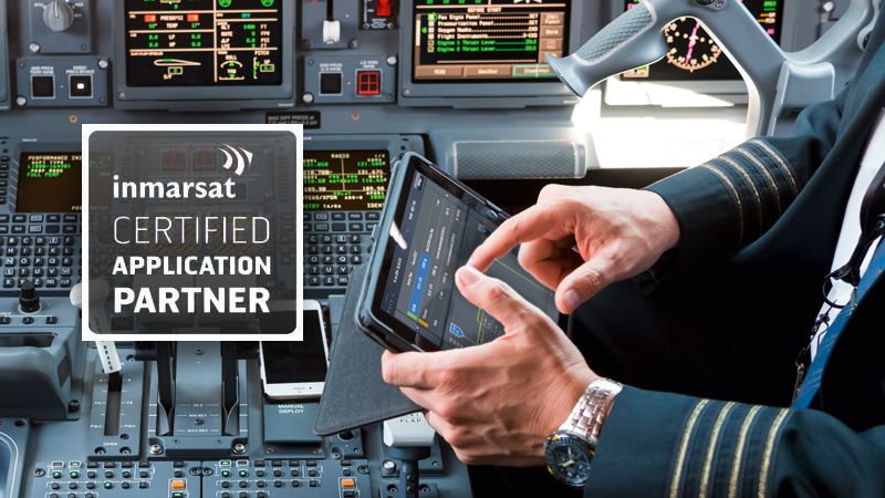 PACE application certified to provide real-time flight optimization updates using Inmarsat SB-S platform